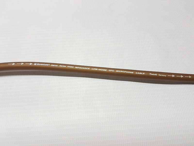 Quantum Microphone Cable Golden brown Quantum / Milec Electronics